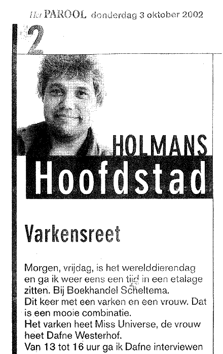 Het Parool - Holmans Hoofdstad